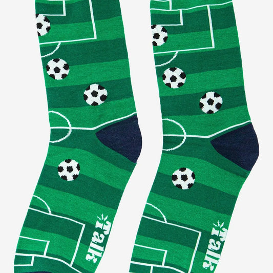 Men's Football Pitch Bamboo Socks