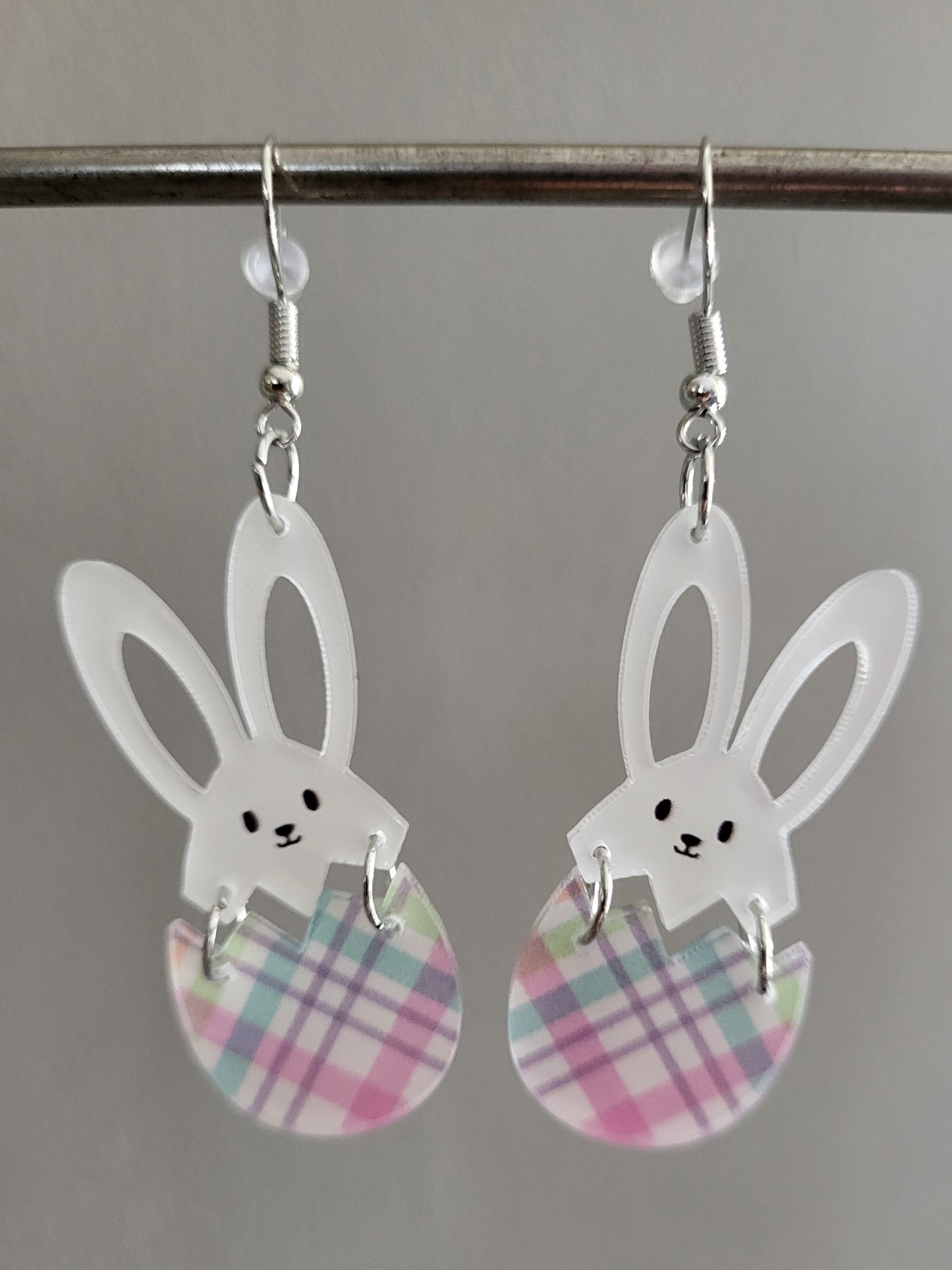 Easter Bunny Drop Earrings