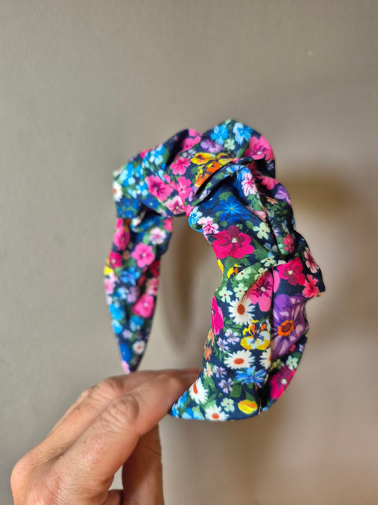 Floral Ruched Hairband