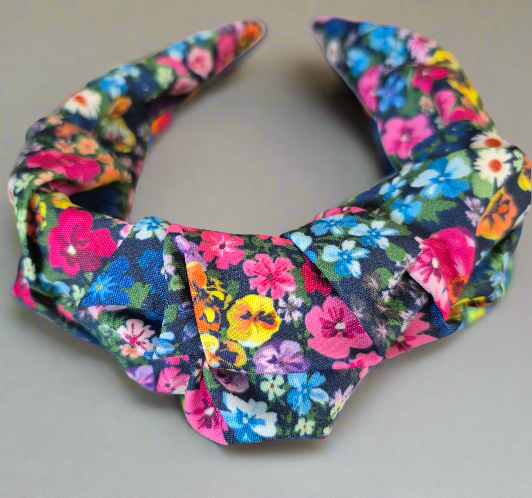 Floral Ruched Hairband
