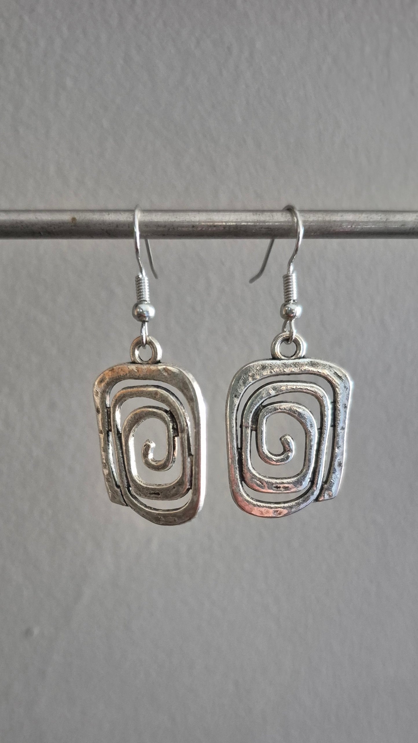 Swirl Drop Earrings
