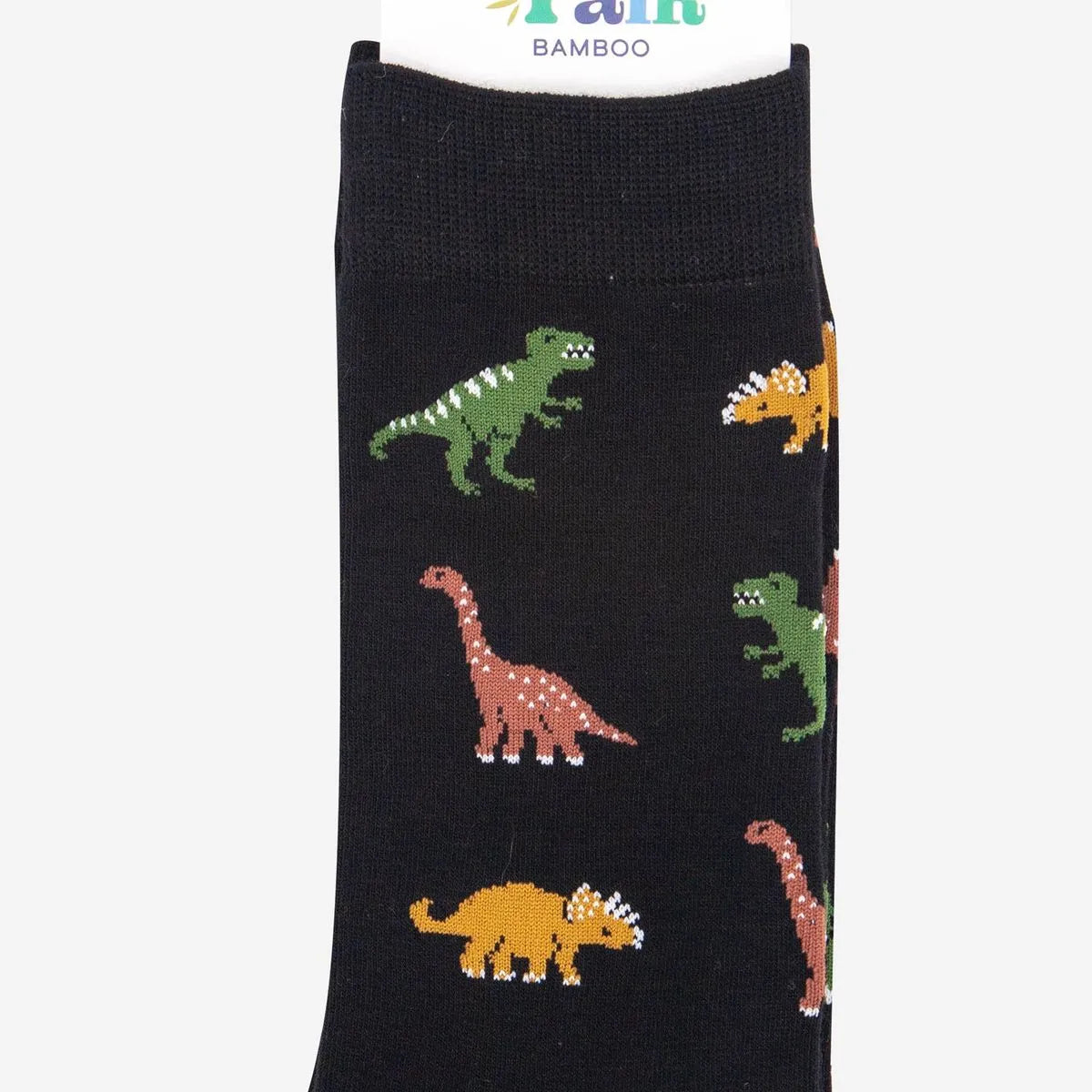 Men's Dinosaur Print Bamboo Socks