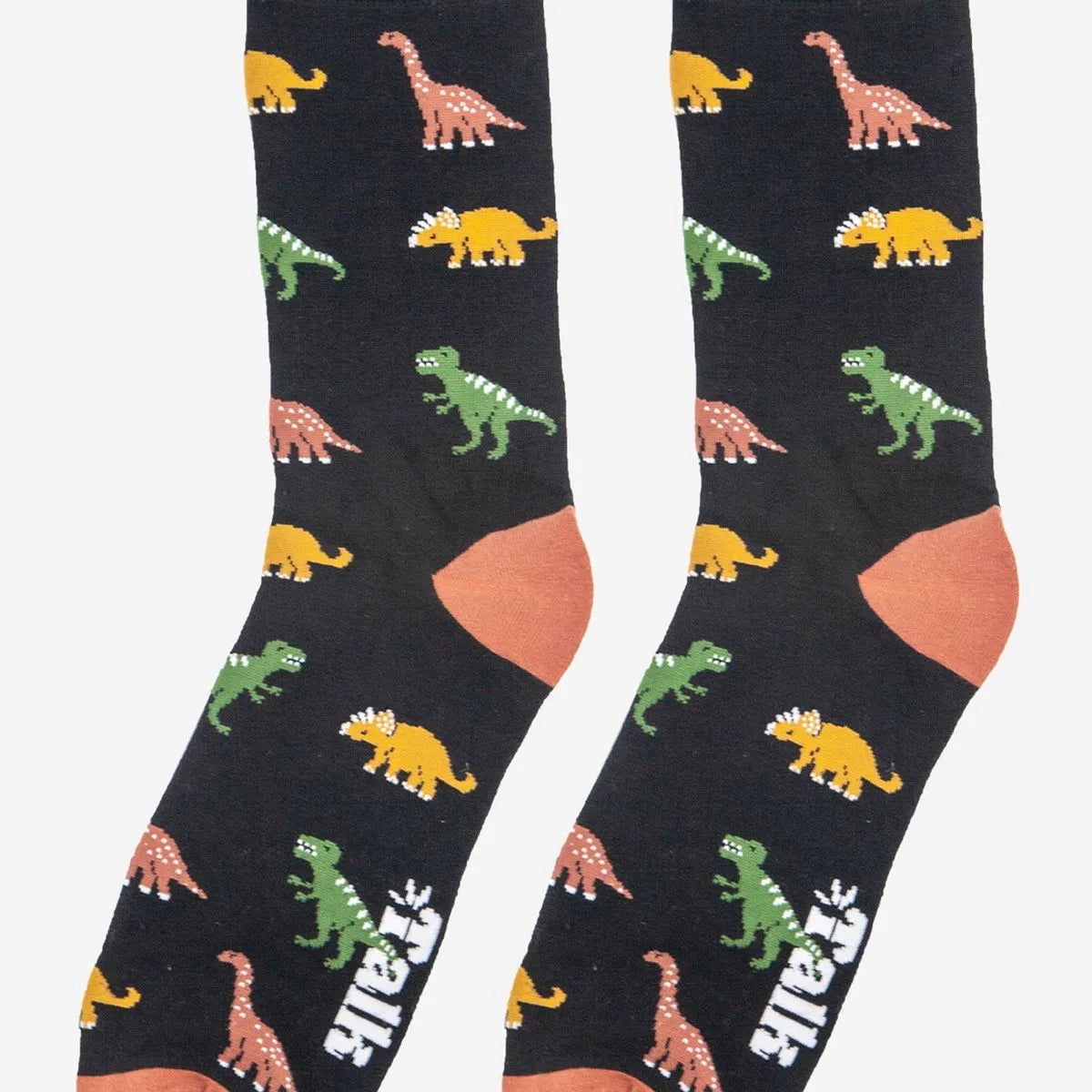 Men's Dinosaur Print Bamboo Socks