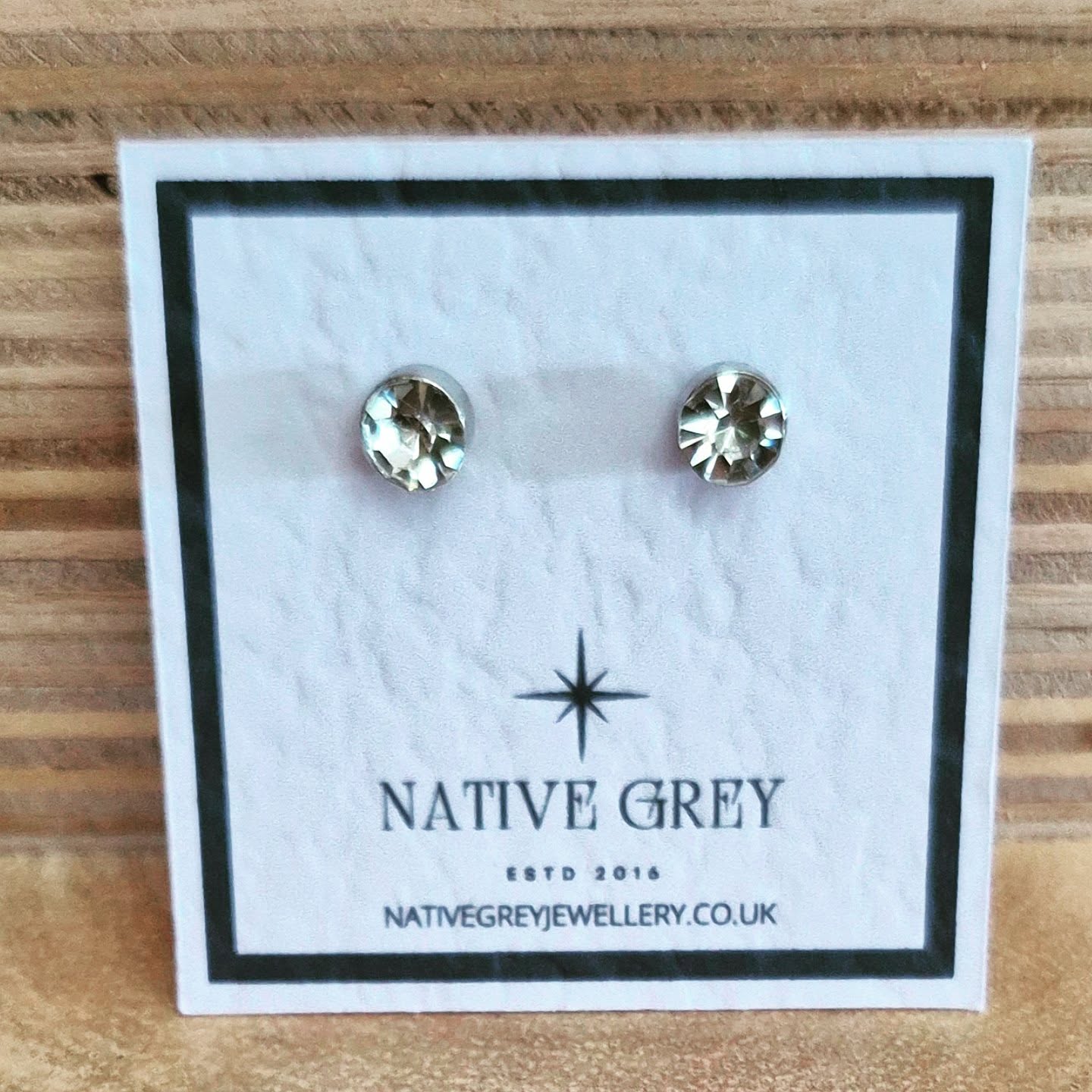 Crystal Stud Earrings