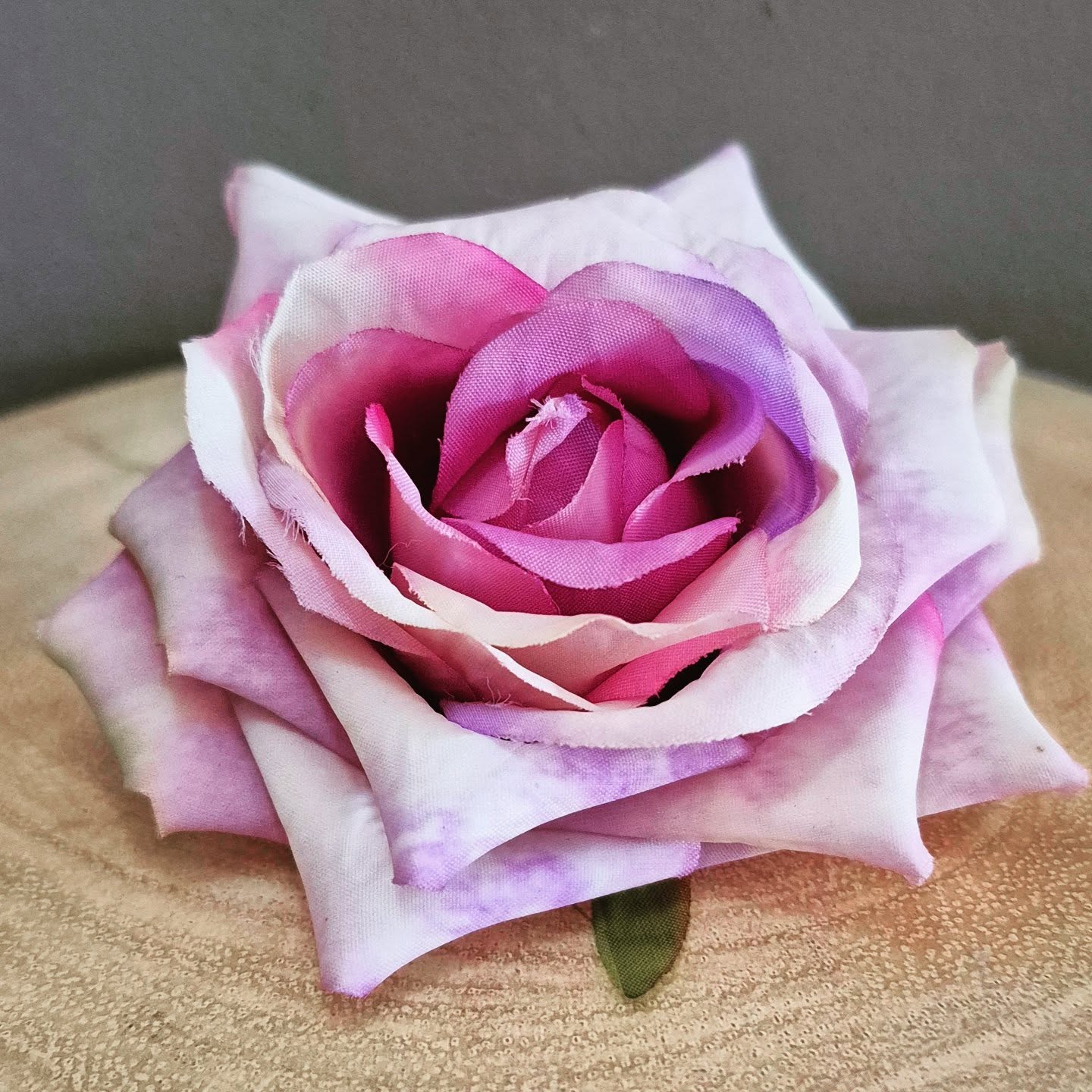 Lilac & Purple Rose Corsage Hair Clip & Brooch