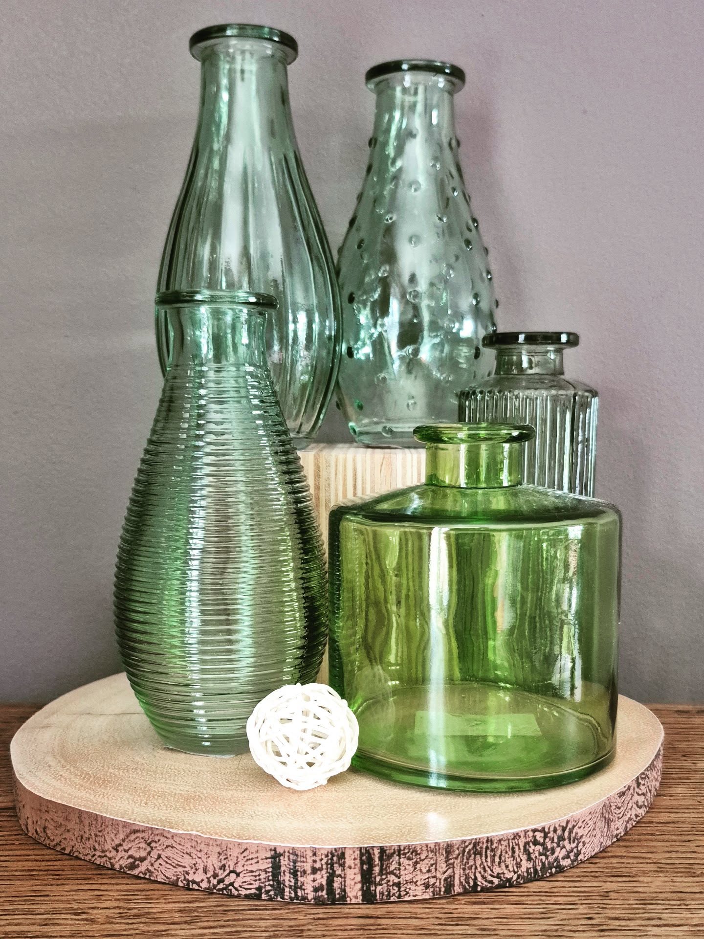 Small Glass Bud Vases