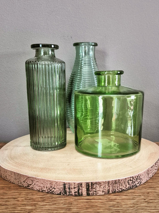 Small Glass Bud Vases