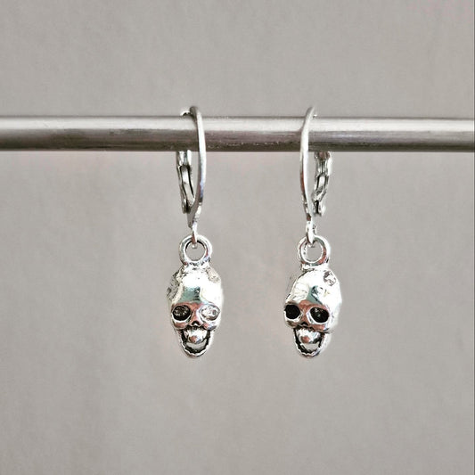 Little Skull Drop Earrings