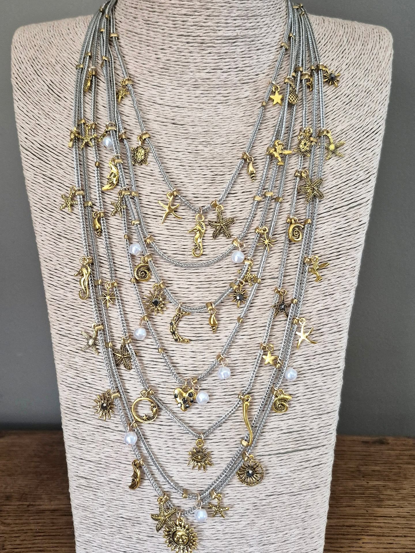 Sensational Layered Statement Necklace
