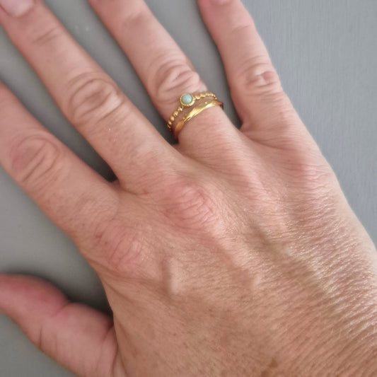 Gold Layered Adjustable Ring