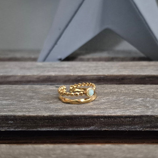 Gold Layered Adjustable Ring