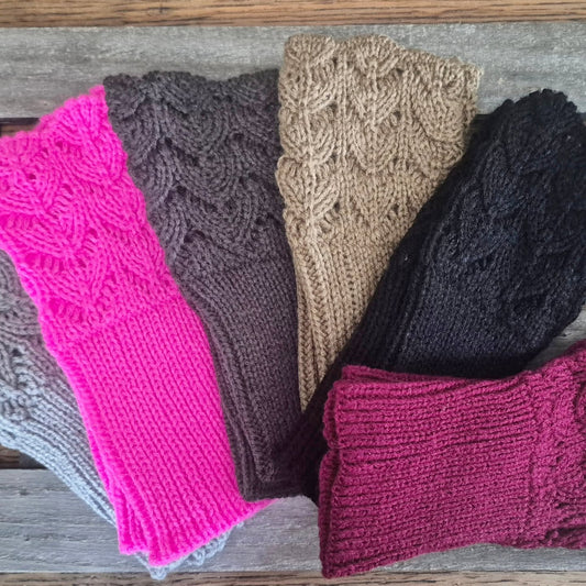 Crochet Fingerless Gloves