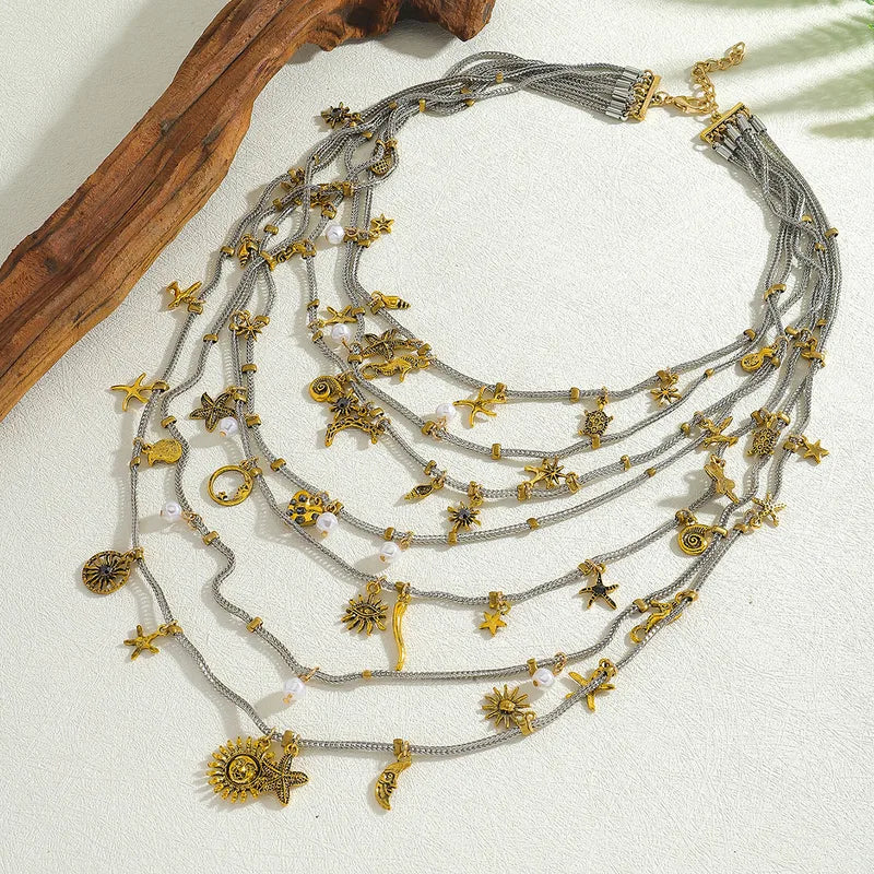 Sensational Layered Statement Necklace