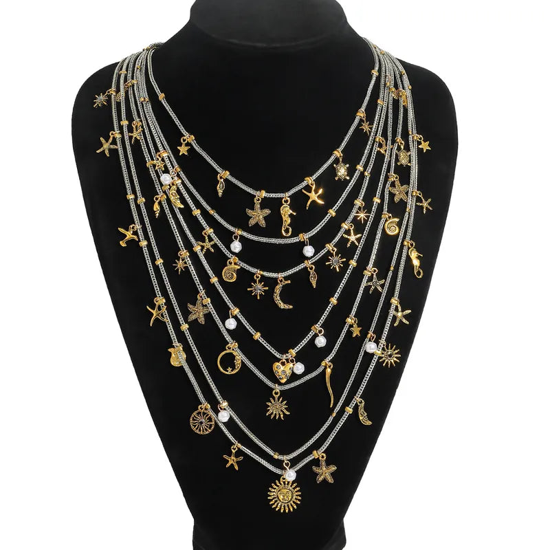 Sensational Layered Statement Necklace