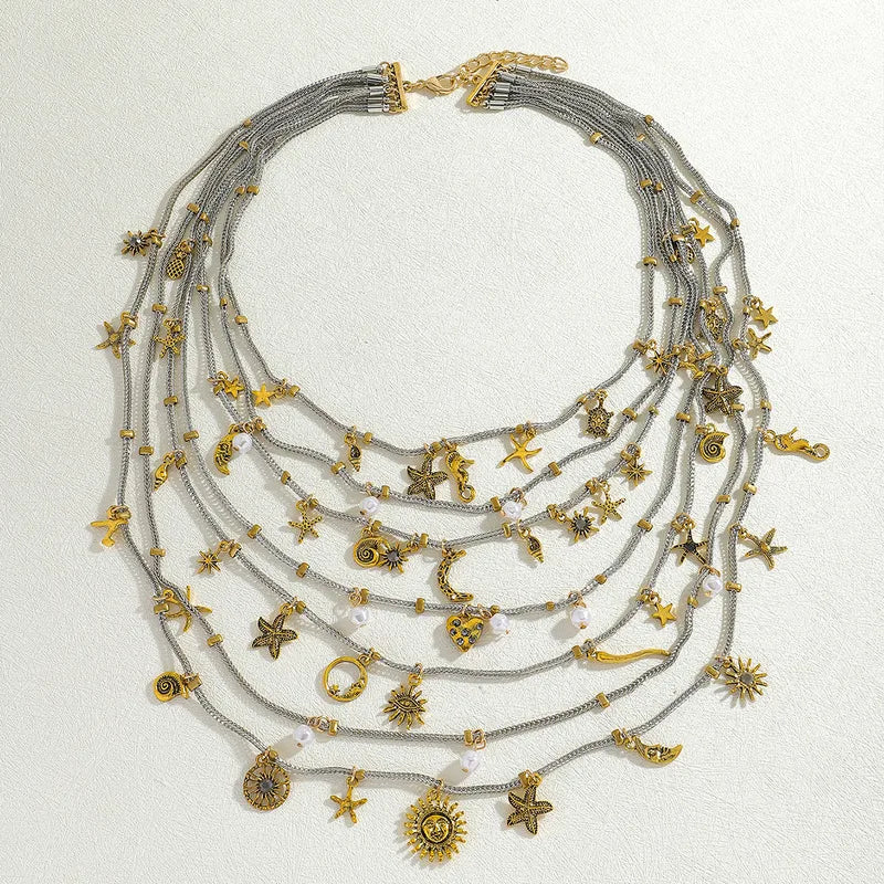 Sensational Layered Statement Necklace