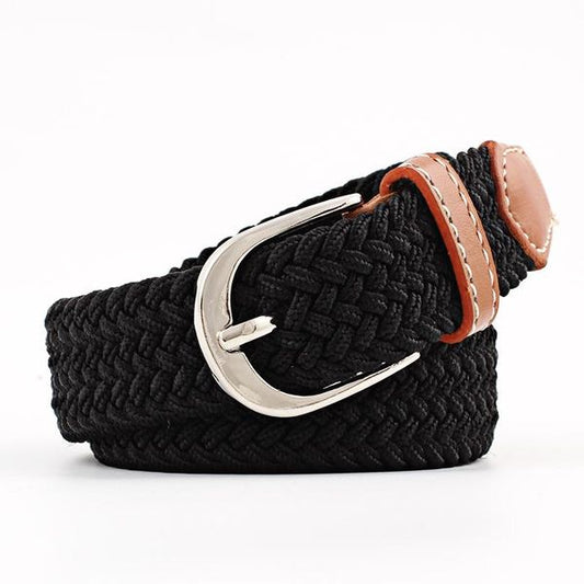 Elasticated Belt - Black