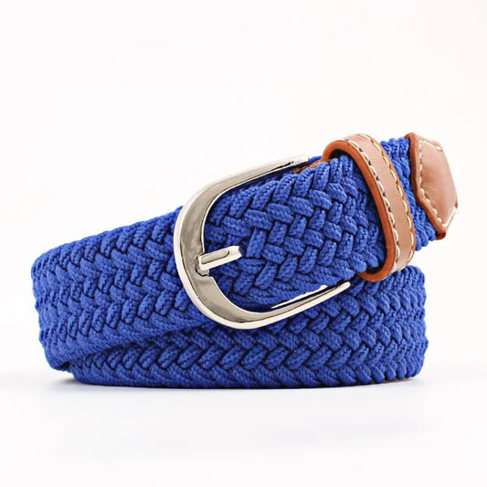 Elasticated Belt - Royal Blue