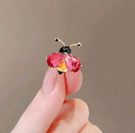 Little Ladybird Brooch 2cm