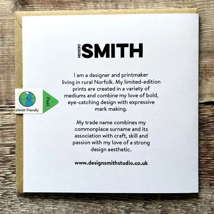 Cotton Reels - Blank Greetings Card
