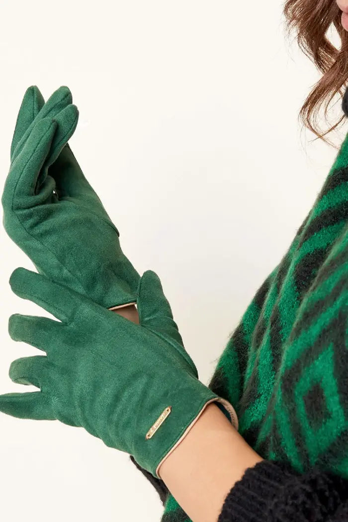 Olive Green Gloves