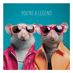 You're A Legend Card 16cm