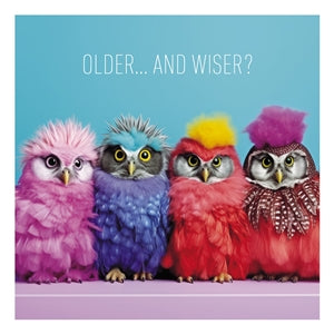 Older & Wiser? Card 16cm