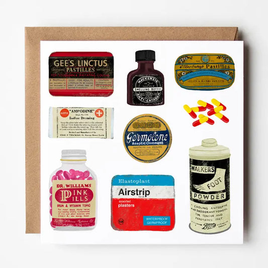 Get Well Soon - Blank Greetings Card