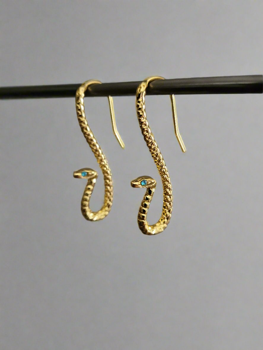 Super Slinky Snake Drop Earrings