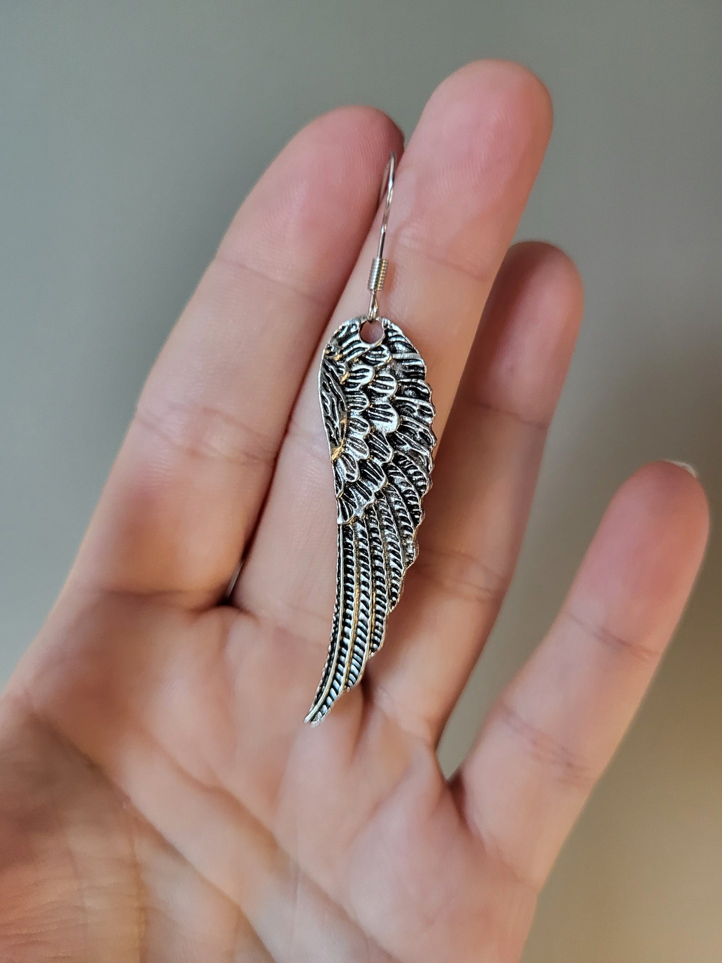 Wing Drop Earrings