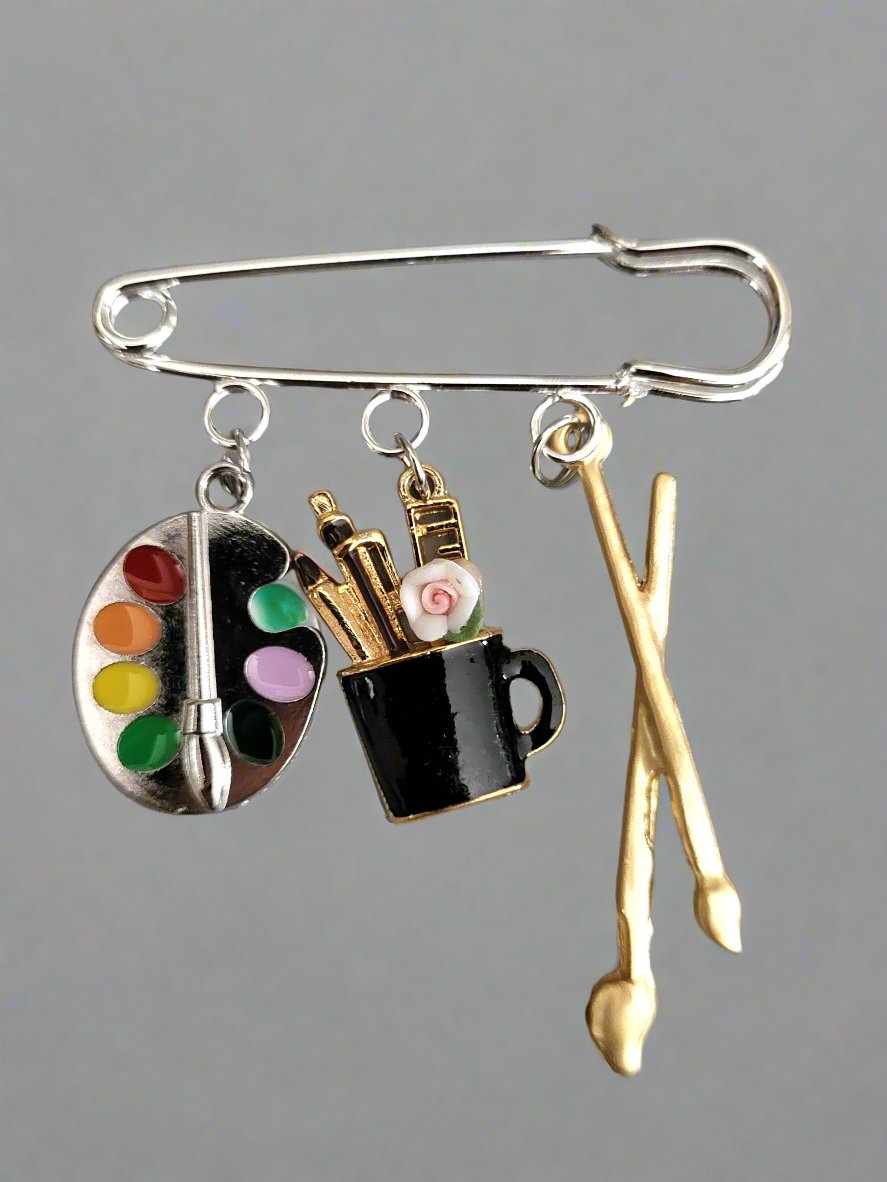 Artist's Pin Brooch