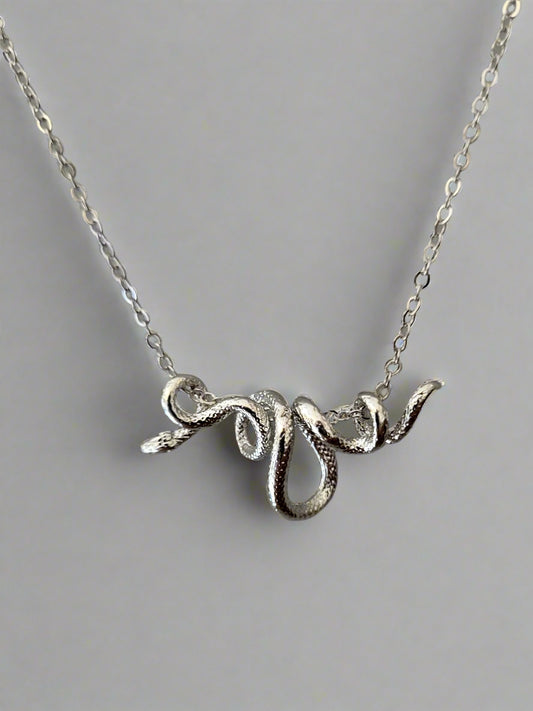 Silver Snake Chain Necklace