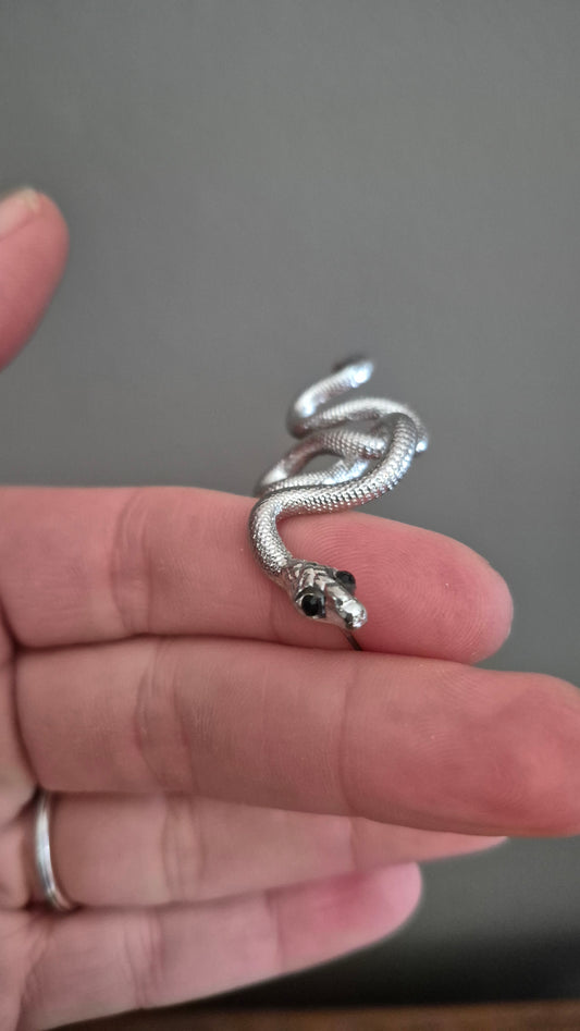 Snake Drop Earrings