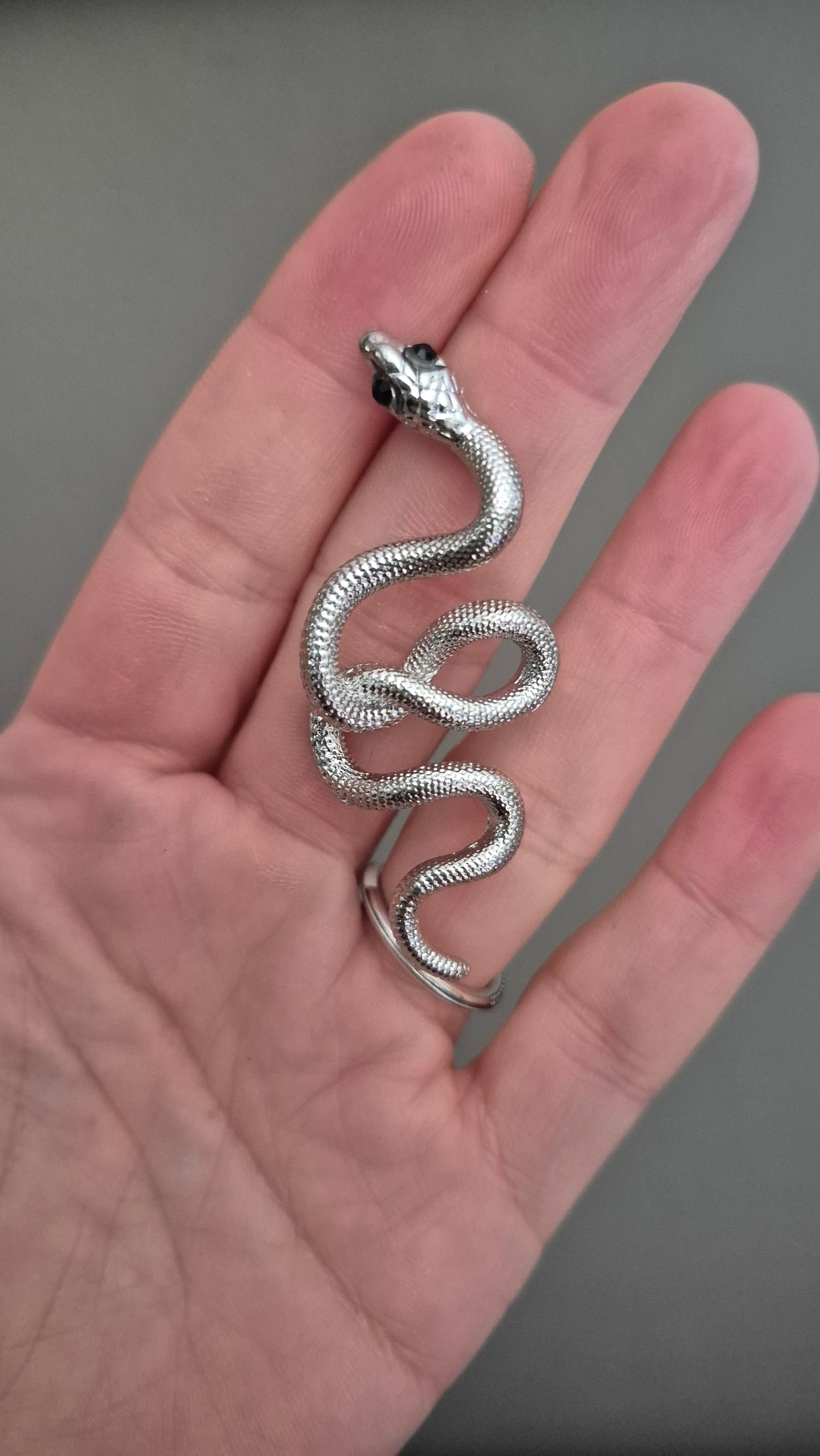 Snake Drop Earrings
