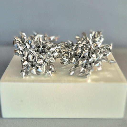 Striking Starburst Spikey Stud Earrings