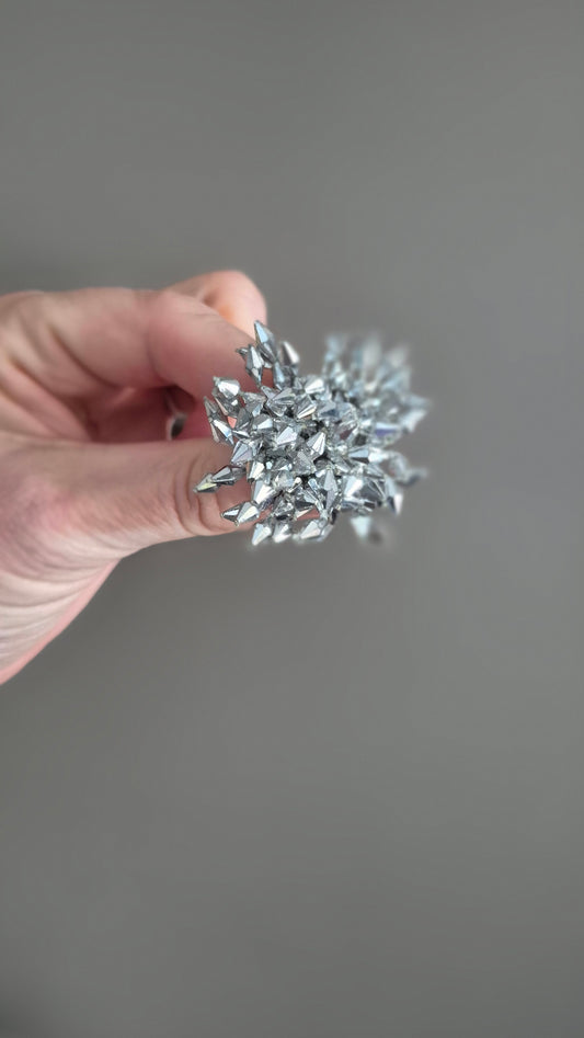 Striking Starburst Spikey Stud Earrings