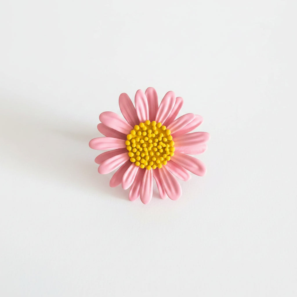 Beautiful Flower Brooch - Pink