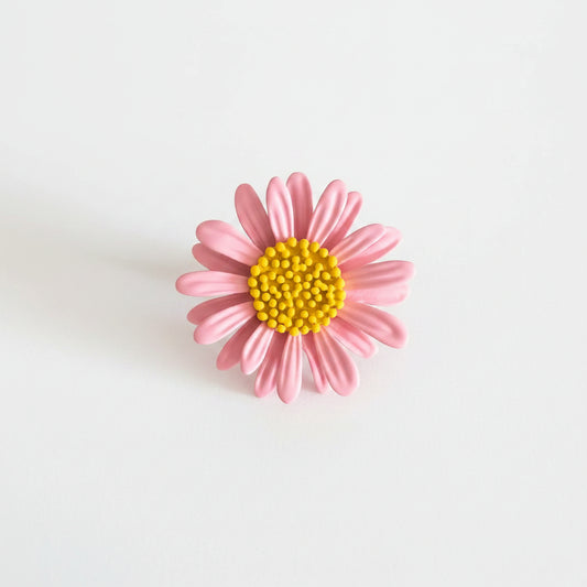 Beautiful Flower Brooch - Pink