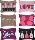 Beaded Purse/ Make up Bag 17cm