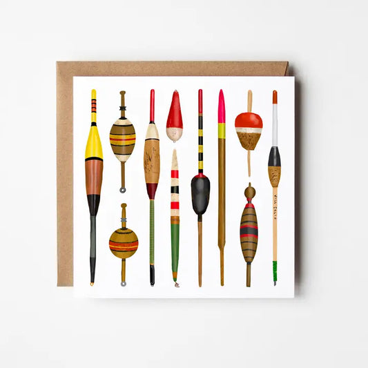 Fishing - Blank Greetings Card