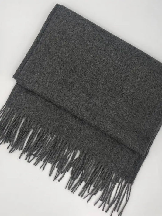 Dark Grey Colour Scarf