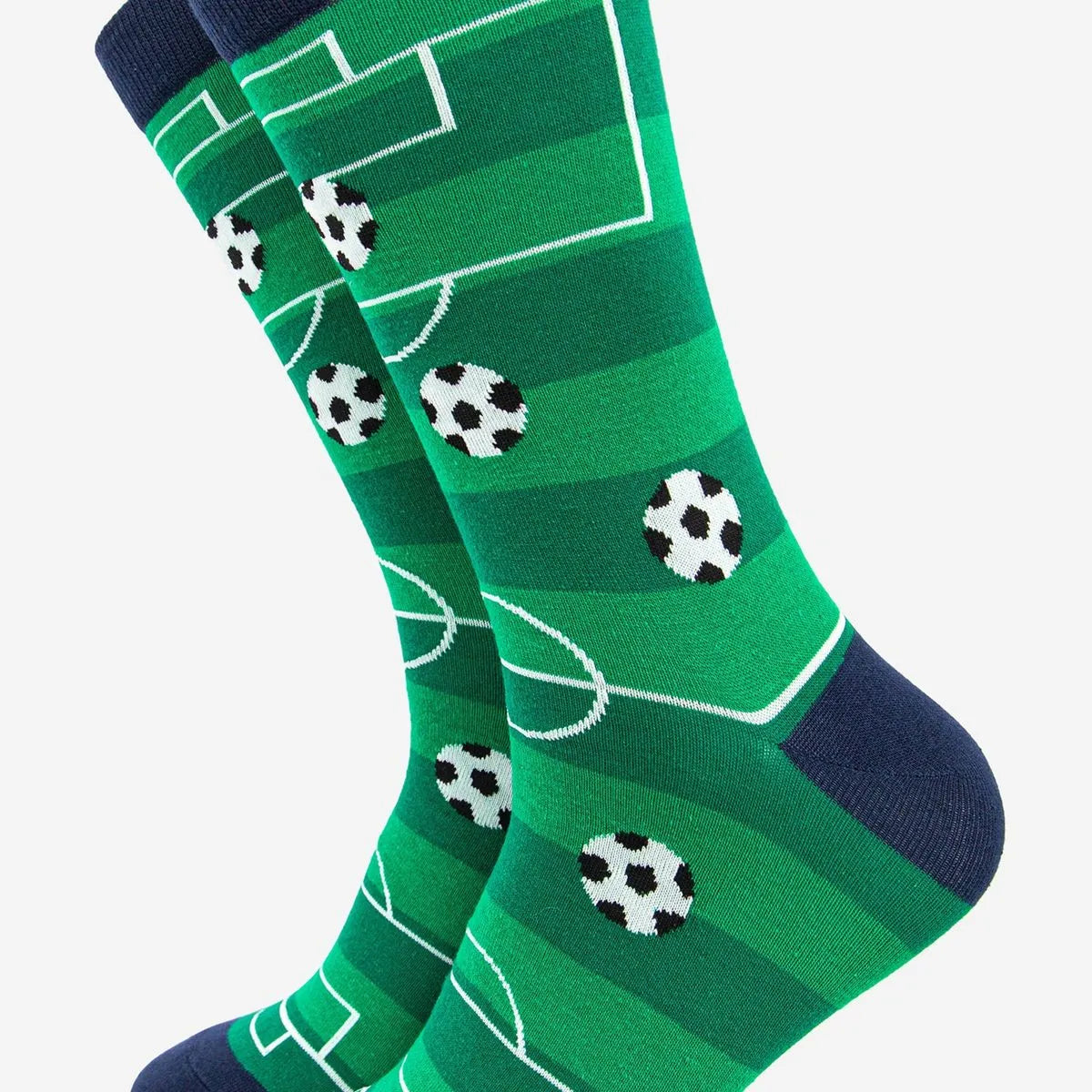 Men's Football Pitch Bamboo Socks