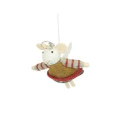 Hanging Angel Mouse 12cm