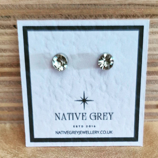 Crystal Stud Earrings