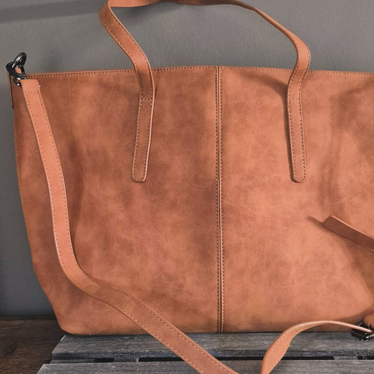 Tan Shopper Bag