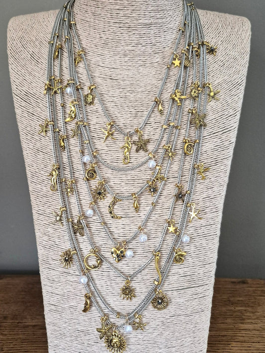 Sensational Layered Statement Necklace