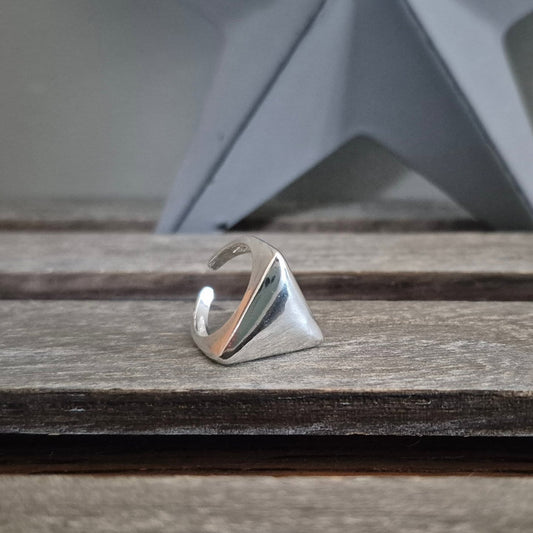 Chunky Triangle Adjustable Ring