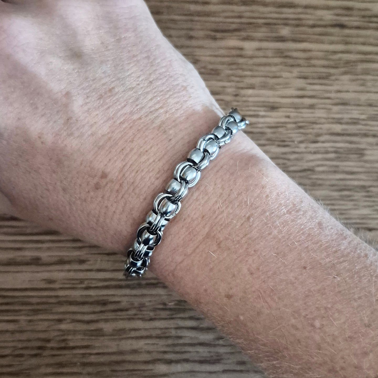 Silver Knot Style Bracelet