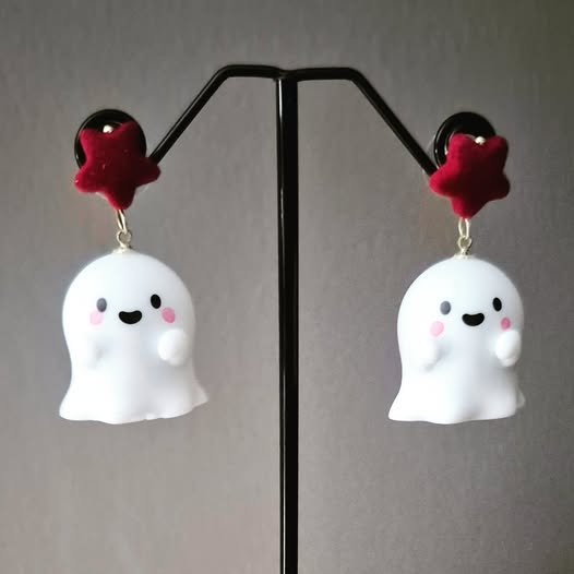 Sweetest Ghosty Drop Earrings