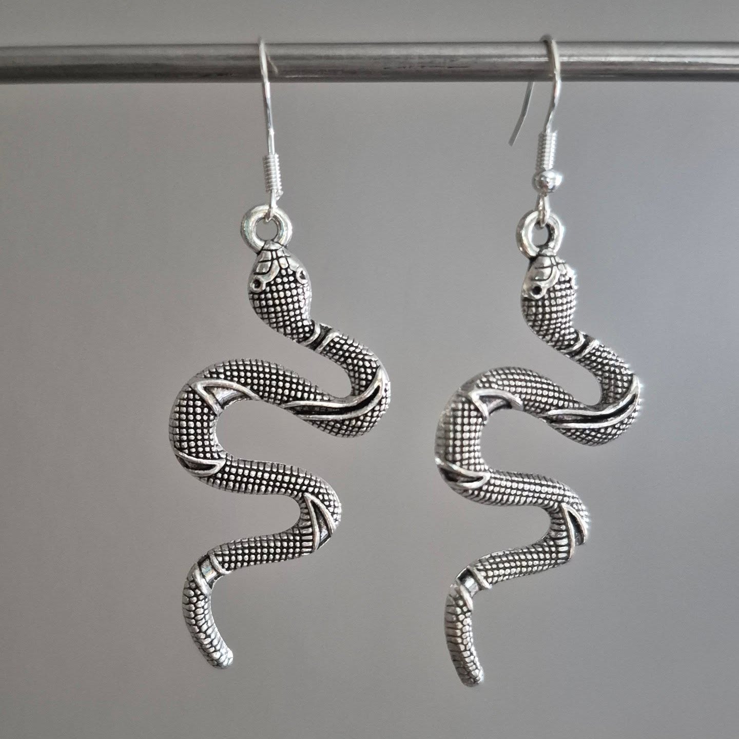 Snake Drop Earrings