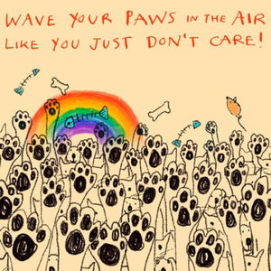 Card - Wave Your Paws In The Air